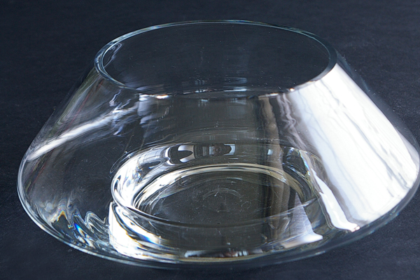 ガラス花瓶　ドイツ製　一輪挿し　詳細1