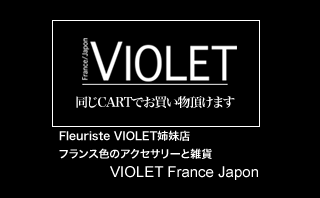 フランス色のアクセサリーと雑貨　VIOLET France Japon