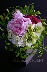 Bouquet de Paris アーティフィシャルフラワー　ブーケロン-L104